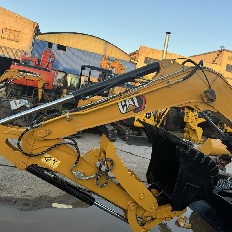 حفرة مستعملة cat305.5e/ثانية طلاء أصفر يدوي مستخدم الزاحف cat305.5e للبيع