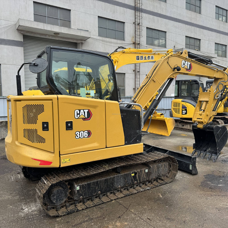 الحفارة المصغرة المستخدمة cat306 cat306E2 cat307 آلة الزحف المستخدمة الحفارة الصغيرة cat306 cat306E2 cat307