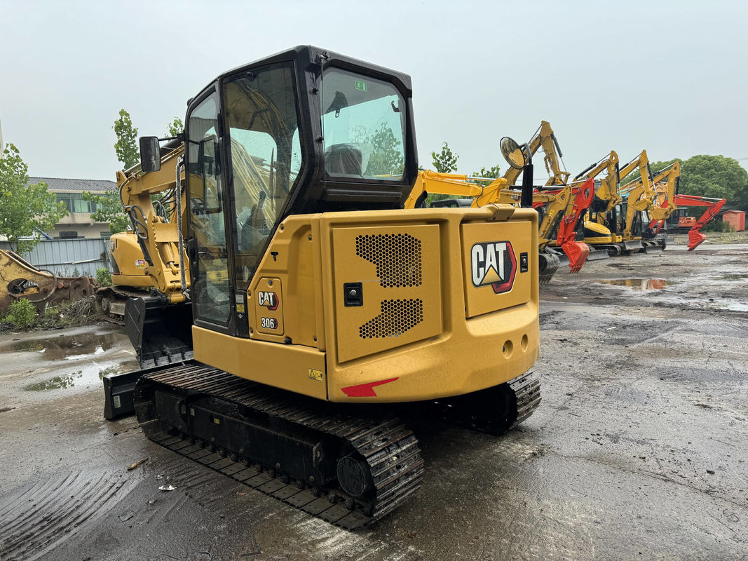 الحفارة المصغرة المستخدمة cat306 cat306E2 cat307 آلة الزحف المستخدمة الحفارة الصغيرة cat306 cat306E2 cat307