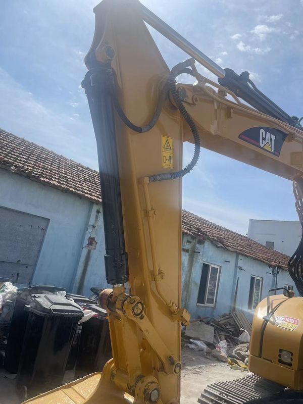 8 طن حفرة الزحف مستعملة CAT 308C يد ثانية CAT 308C مع اللون الأصلي