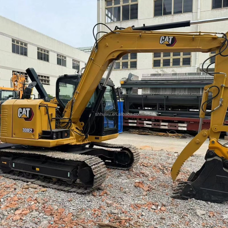 حفرة مستعملة CAT308E 308E2 حفرة هيدروليكية صغيرة رخيصة CAT308E مستعملة CAT308 بجودة جيدة
