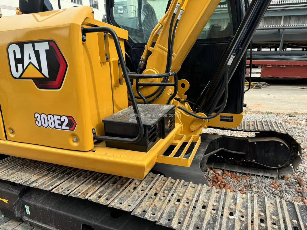 حفرة مستعملة CAT308E 308E2 حفرة هيدروليكية صغيرة رخيصة CAT308E مستعملة CAT308 بجودة جيدة