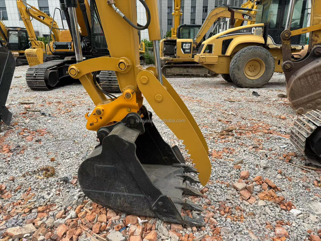 حفرة مستعملة CAT308E 308E2 حفرة هيدروليكية صغيرة رخيصة CAT308E مستعملة CAT308 بجودة جيدة