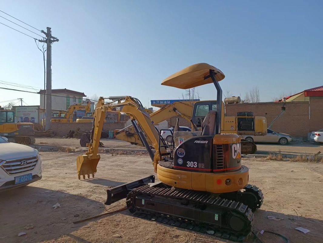 منظمة حماية البيئة تستخدم الحفرة الصغيرة 1 طن 3 طن 5 طن CAT301.7 CAT303 CAT303E CAT305 آلة حفر صغيرة رخيصة تستخدم CAT303