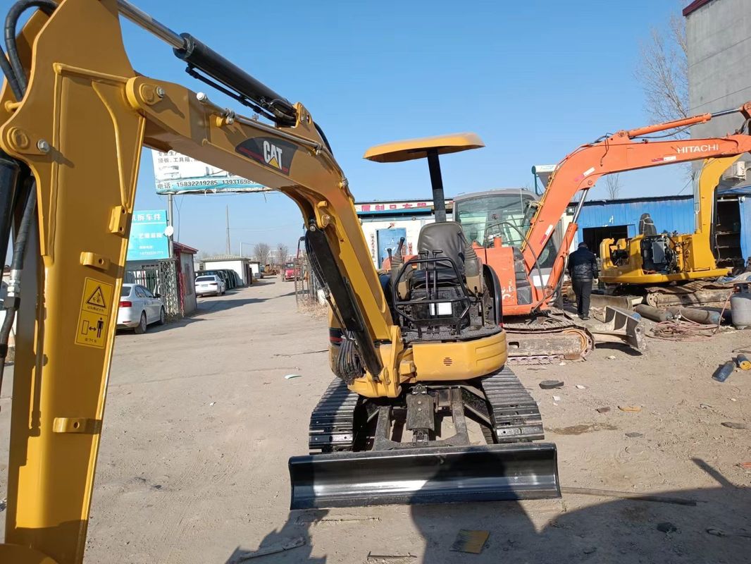 منظمة حماية البيئة تستخدم الحفرة الصغيرة 1 طن 3 طن 5 طن CAT301.7 CAT303 CAT303E CAT305 آلة حفر صغيرة رخيصة تستخدم CAT303