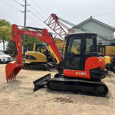 الحفرة المصغرة المستخدمة Kubota165 اليابان المنشأ السعر الرخيص/اليد الثانية الزحف الهيدروليكي الحفار Kubota165 جودة عالية